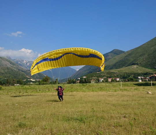 Corso di parapendio per principianti