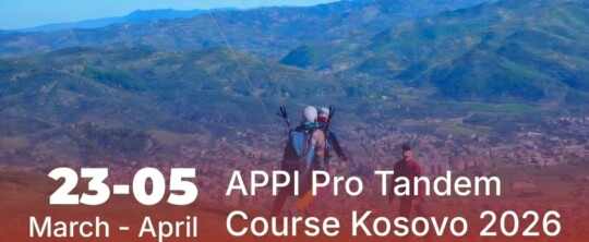 23-05 March/April APPI Pro Tandem Course Kosovo 2026